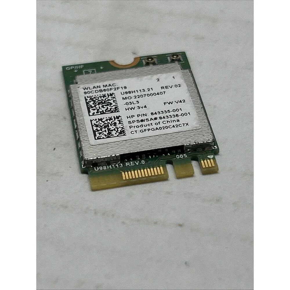 HP tested working
